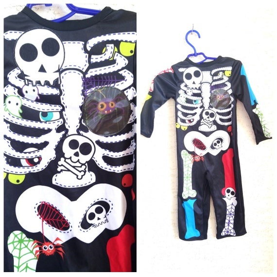 kids halloween Clothing kids Skeleton costume hal… - image 1