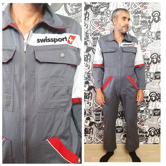 mechanics overalls vintage