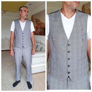 Herrenanzug L Hochzeitsanzug retro anzug zweiteiliger Anzug Brautanzug MeN Hosenanzug klassischer Anzug Business anzug Büroanzug