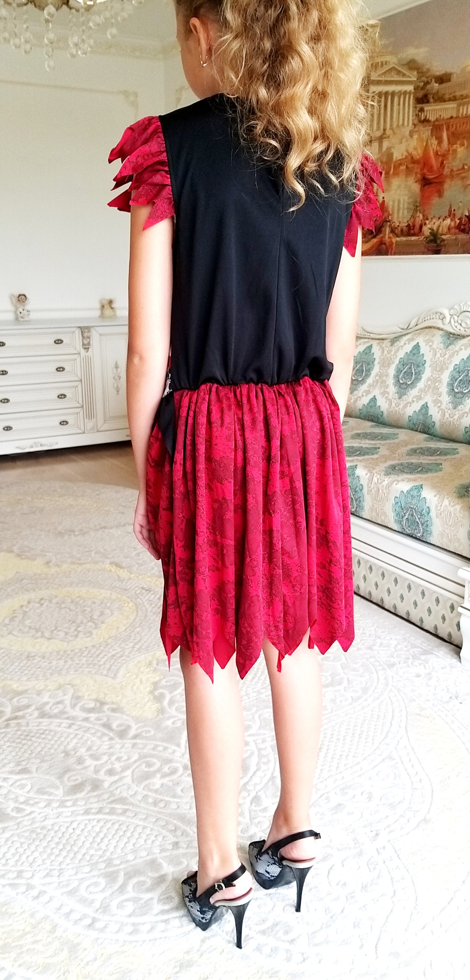 Day of the Dead Dress Zombie Costume Zombie Dress Halloween Etsy