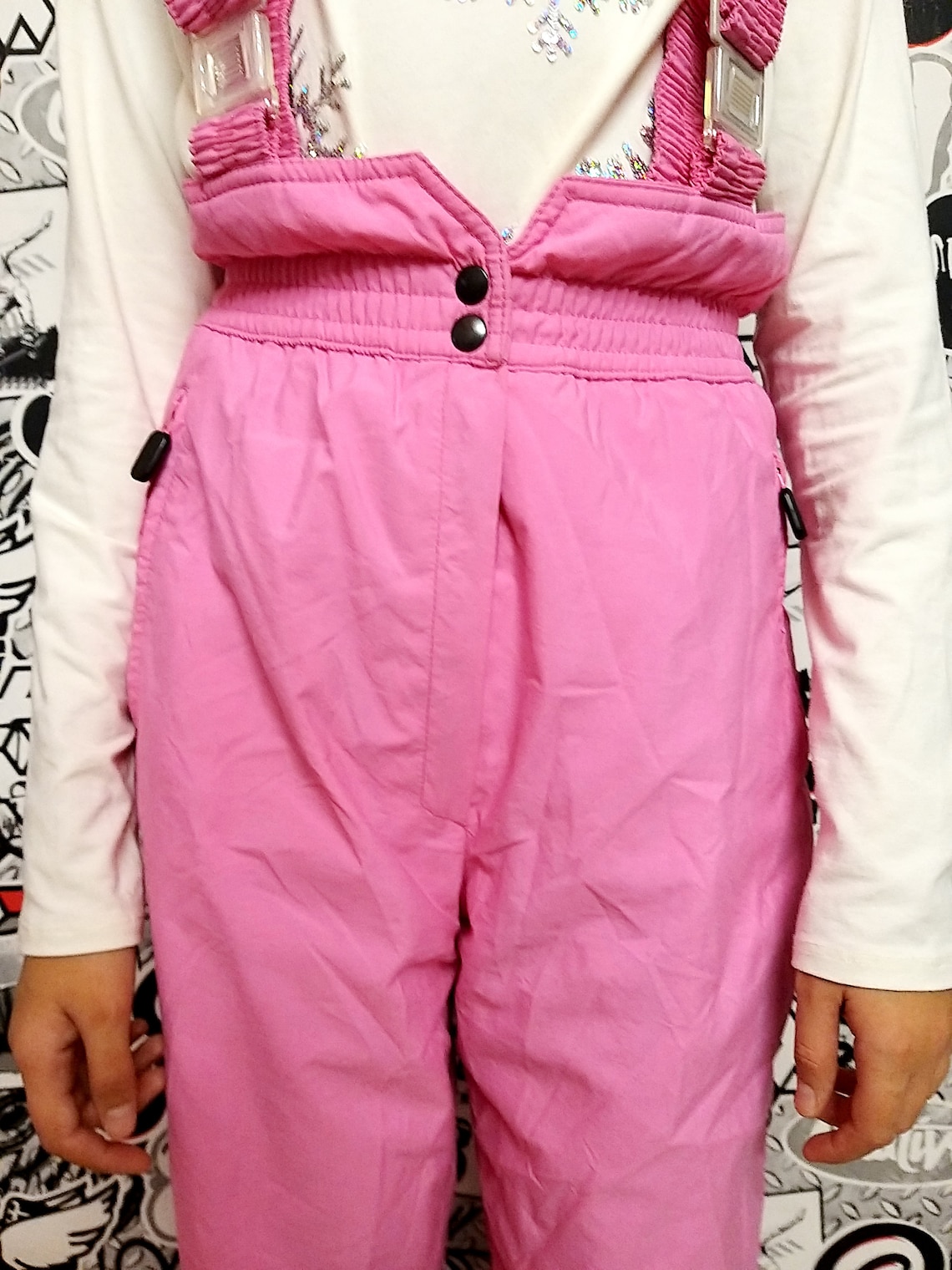 Girls Skiing Clothing Kids Ski Pants 14 Girls Ski Pants Pink Etsy