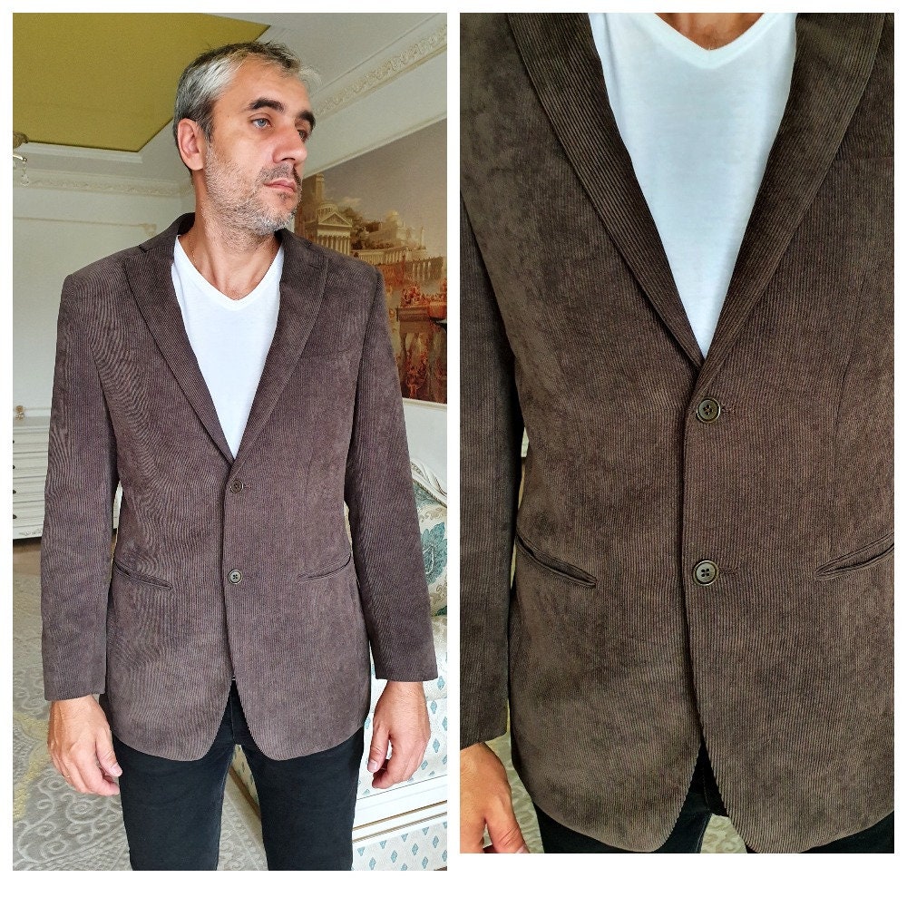 Mens Corduroy Jacket Etsy Australia