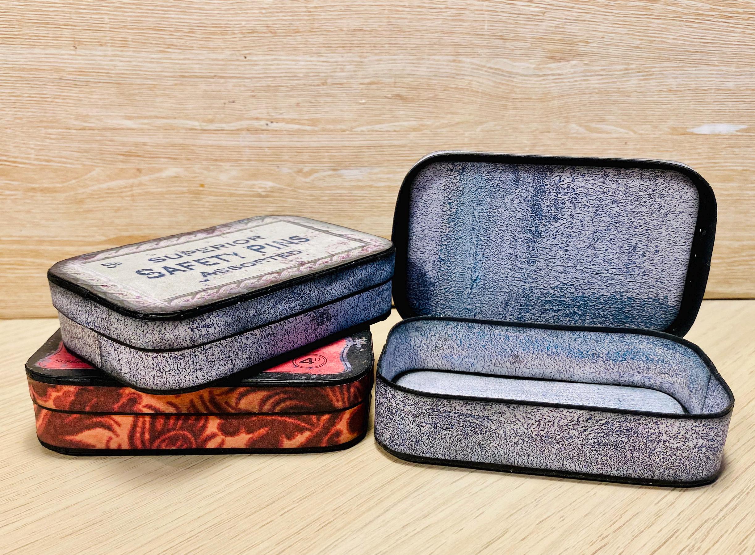 Faux Altoid Tin & Accordion Book SVG Files and PDF Printable