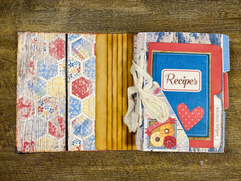 SVG Expandable Recipe Folder SVG Files PDF Instructions Etsy Australia