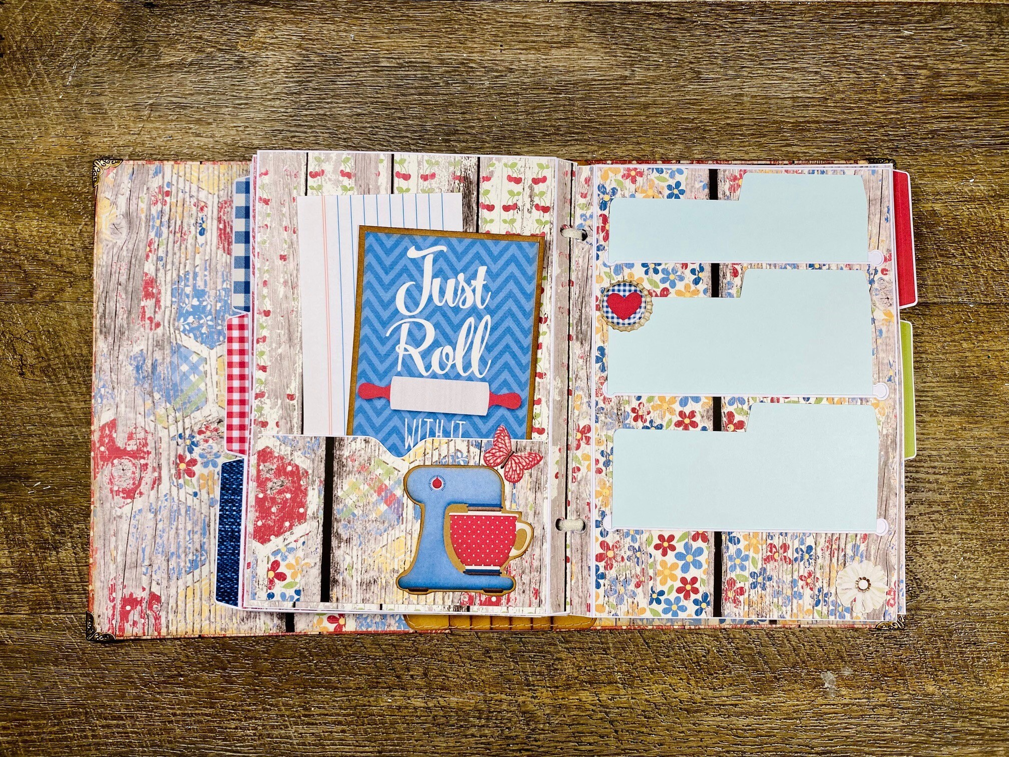 SVG Expandable Recipe Folder SVG Files PDF Instructions Etsy Australia