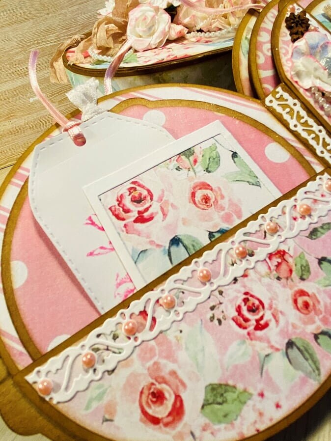 Hat Box & Circular Mini Album SVG Cutting Files for Etsy