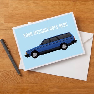 Carte de voeux/carte d'anniversaire personnalisée 240 Estate Fan Art