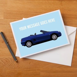 Personalised MGF inspired Greetings Card, birthday card