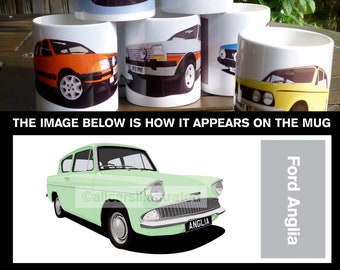 Cumpleaños Regalo Mk1 Lotus Cortina Coche Clásico Mug Taza De Café Perfecto De Navidad