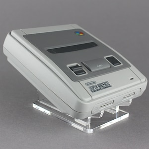 Acrylic Display Stand for Nintendo Classic Mini: SNES Famicom (Pal/Jap) Console