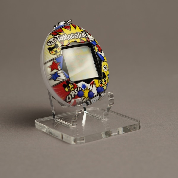 Acrylic Display Stand for Bandai Tamagotchi Original (1996, Gen 1, Gen 2)