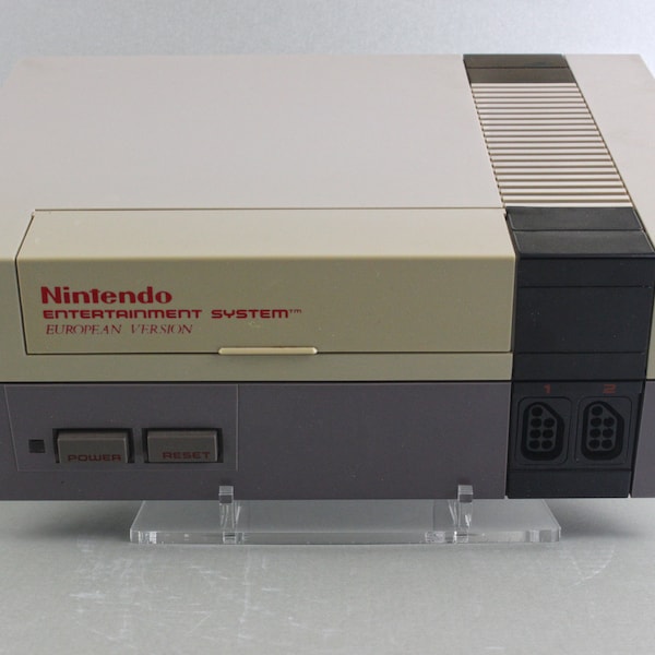 Acryl Aufsteller, Displayständer für Nintendo NES Console