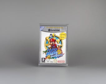 Acrylic Display Case Box for Japanese Nintendo GameCube Game Box with UV-Protection