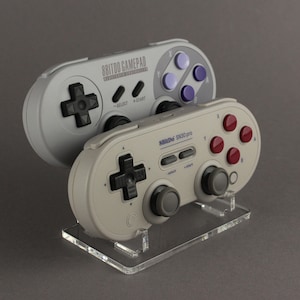 Acrylic Duo Display Stand for 8bitdo SN30 Pro Controller