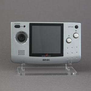 Acryl Aufsteller, Displayständer für Neo Geo Pocket