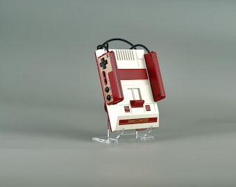 Acrylic Display Stand for Nintendo Classic Mini Famicom Vertical