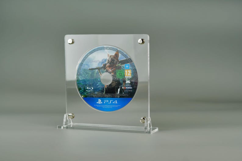 Acrylic Display Stand for CD DVD Bluray Media Playstation Xbox Wii - Etsy