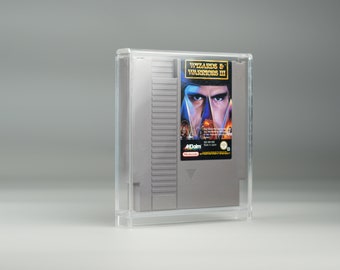 Acrylic Display Case Box for Nintendo NES Game Module Cartridge with UV-Protection