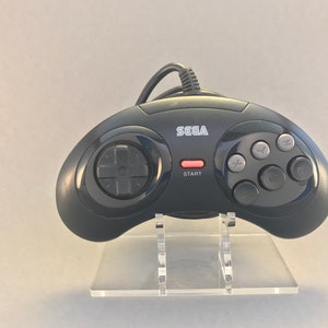 Acrylic Display Stand for Sega Mega Drive Genesis Controller (6 Button)