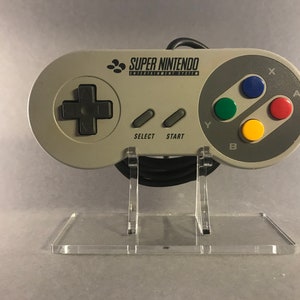Acrylic Display Stand for Nintendo SNES Super Nintendo Enternainment System Controller
