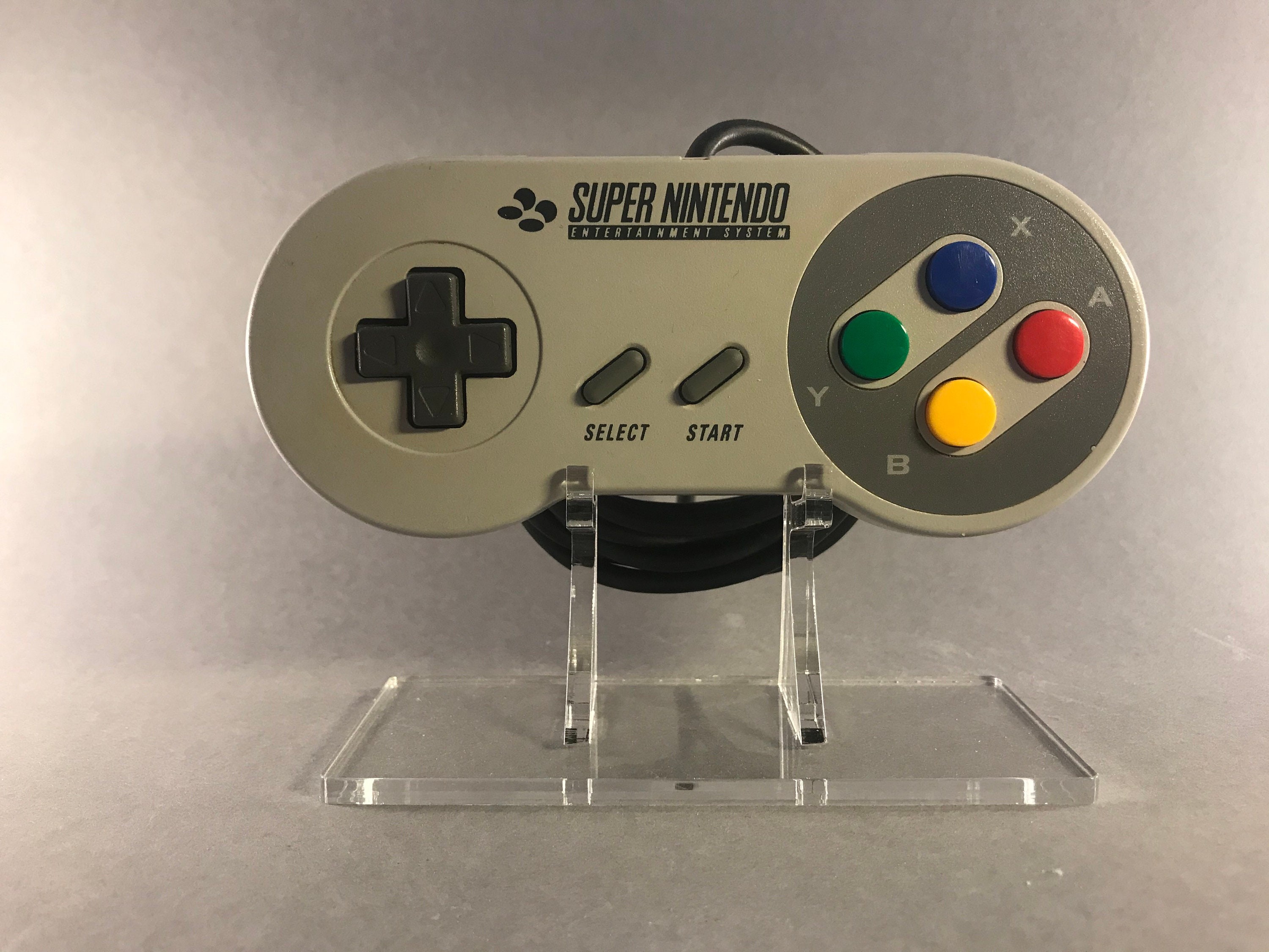 Super Nintendo Entertainment System Controller Nintendo SNES Super Nintendo Enternainment System Controller - Etsy UK