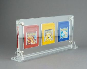 Acrylic Display Stand for 3 Nintendo Gameboy Modules