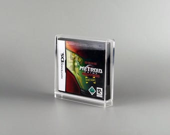 Acrylic Display Case Box for Super Nintendo DS Game Box with UV-Protection