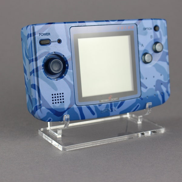 Acryl Aufsteller, Displayständer für Neo Geo Pocket Color Fat