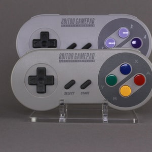 Acrylic Duo Display Stand for 8BitDo SN30 Controller