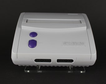 Acrylic Display Stand for Super Nintendo SNES Jr. Console