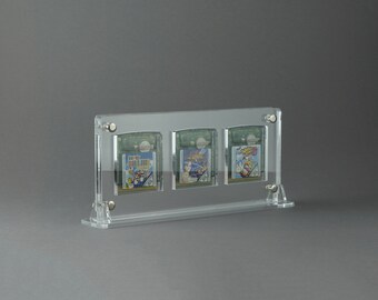 Acrylic Display Stand for 3 Nintendo Gameboy Color GBC Modules