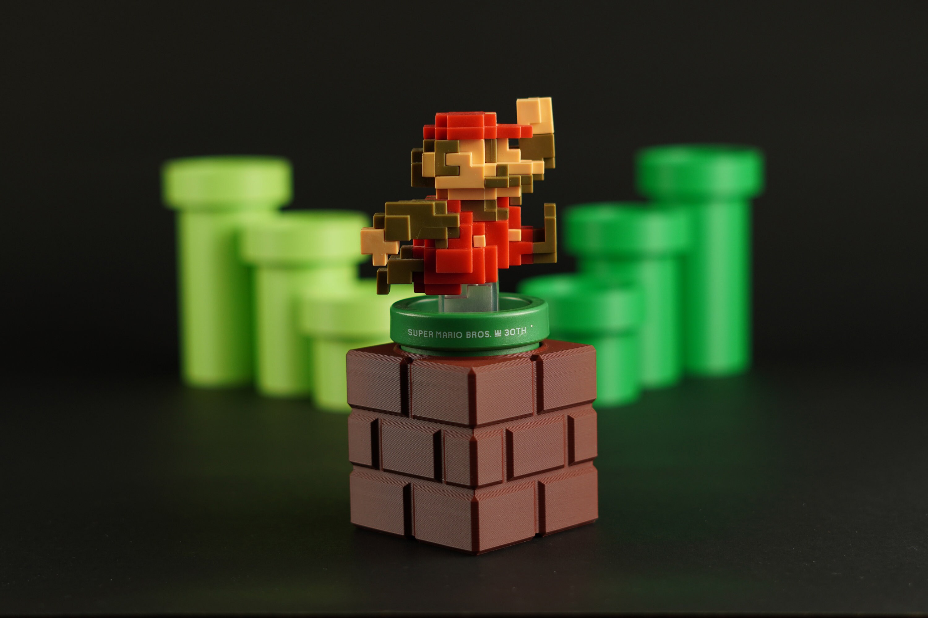 Super Mario Brick Display Stand, Riser for Amiibo Figures - Etsy