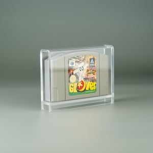 Acrylic Display Case for Nintendo N64 Game Module Cartridge