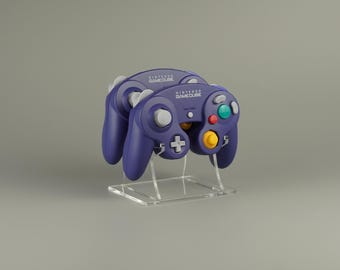 Duo Acrylic Display Stand for Nintendo Gamecube Wavebird Controller