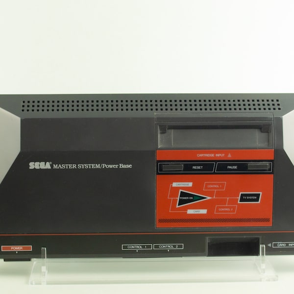 Acryl Aufsteller, Displayständer für SEGA Master System