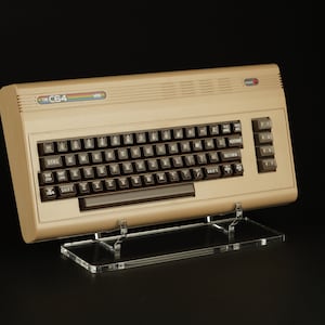 Acrylic Display Stand for Commodore 64 The C64 Mini