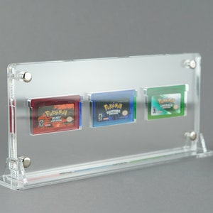 Acrylic Display Stand for 3 Nintendo Gameboy Advance GBA Modules