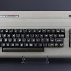 Acrylic Display Stand for Commodore 64 C64 &quot;Breadbin&quot;