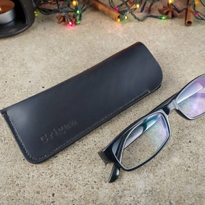 Glasses case Leather case Eyeglasses case Sunglasses case Glasses holder Personalized glasses case Eyeglass cases Custom case Handmade case