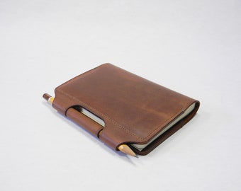 Leather cover notebook Travel notebook Leather diary Custom notebook Personalize notebook Engraved Leather notebook Handmade notebook