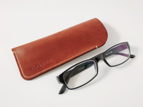 Glasses Case Leather Case Eyeglasses Case Sunglasses Case | Etsy