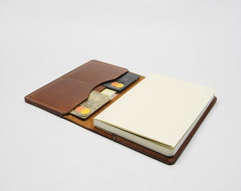 Leather cover notebook Travel notebook Leather diary Custom notebook Personalize notebook Engraved Leather notebook Handmade notebook