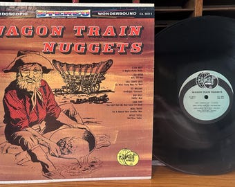Wagon Train Nuggets Camay Records CA 3023S 1963 Vinilo LP Recopilación Estéreo