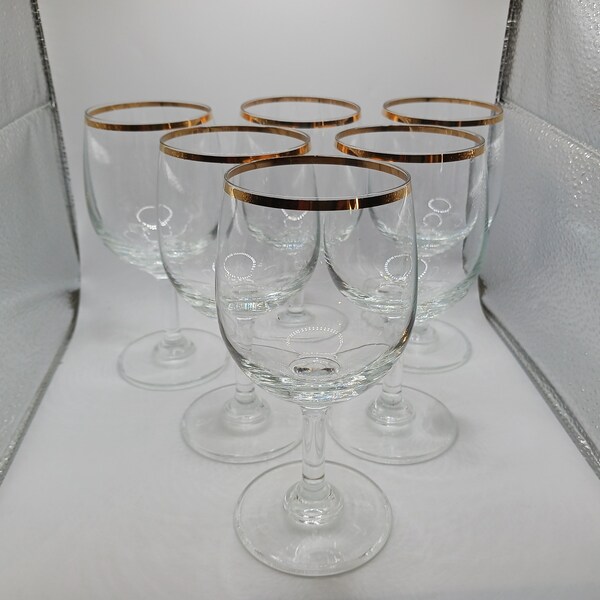 Vintage Wine Glasses - Etsy