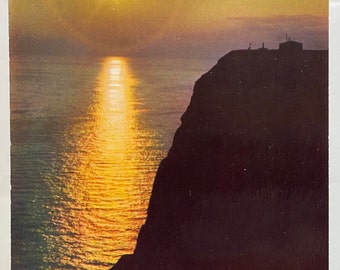 Norway North Cape Midnight Sun Cartolina Norvegia Capo Nord-Norge Color Postcard