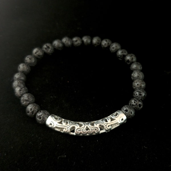 Frigg - Lava Bracelet - Handmade in Iceland