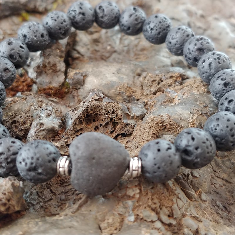 Bracelets Pure Lava rose-rouge main image 0