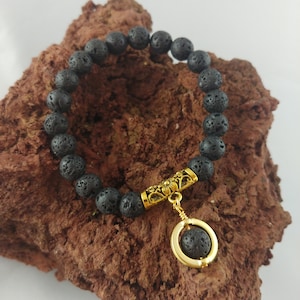 Bracelet Valkyrie doré - Brassard Valkyrju mouette || Bracelet viking fait main de Reykjavik, Islande