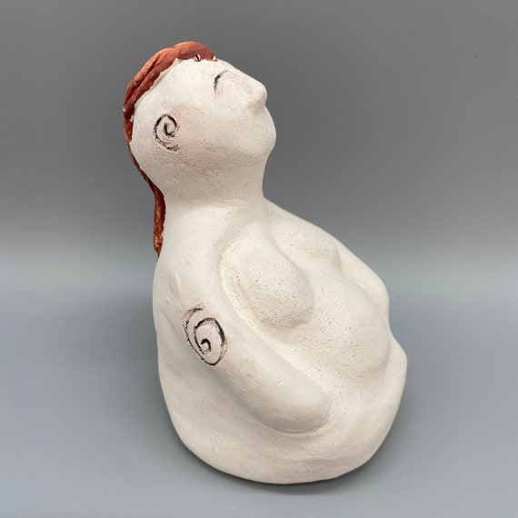 Ceramic Figurine, ‘Cryccen Goddess’