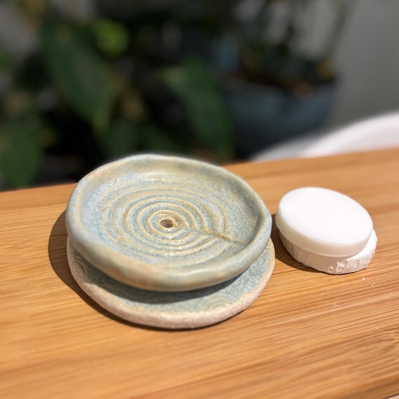 Ceramic Draining Soap Dish, ‘Achnabreac’